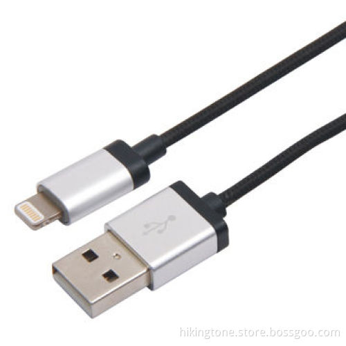 Aluminum material USB cable with 3 meters length